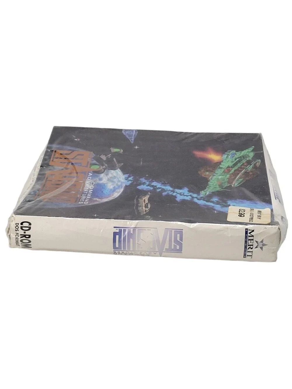 Command Adventures: Starship (1993 Merit Studios PC CD) BIG BOX/FACTORY SEALED
